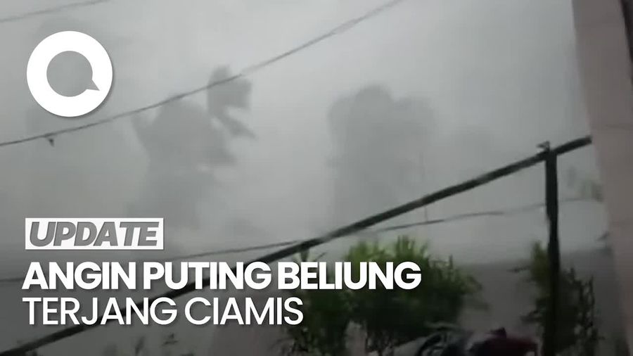 Ratusan Rumah di Ciamis Rusak Diterjang Angin Puting Beliung