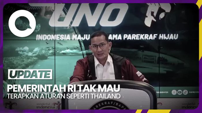 Turis ke Thailand Harus Bawa Uang Rp 6,5 Juta, RI Tak Mau Ikut-ikutan