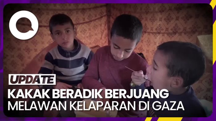 Cerita Pilu Kakak Beradik di Gaza Makan Makanan Burung hingga Kuda
