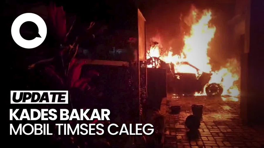 Motif Sakit Hati Bikin Kades di Cianjur Bakar Mobil Timses Caleg DPR RI