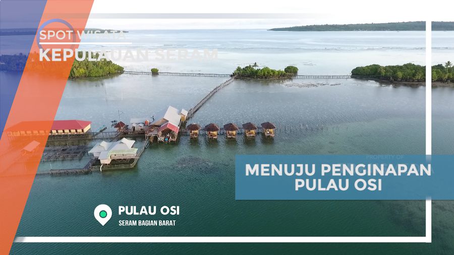 Sensasi Melintasi Jembatan Kayu di Tengah Laut Menuju Resort, Kepulau Seram