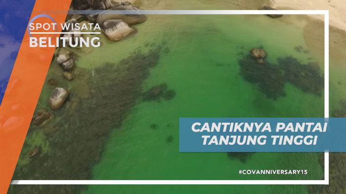 Menikmati Kecantikan Alam Pantai Tanjung Tinggi yang Mempesona, Belitung