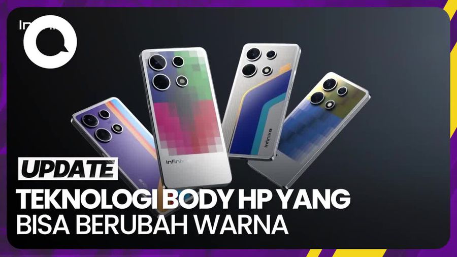 Infinix Kembali Perkenalkan E-Color Shift Technology di MWC 2024