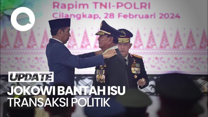 Jokowi Bantah Pemberian Jenderal (HOR) ke Prabowo Karena Transaksi Politik