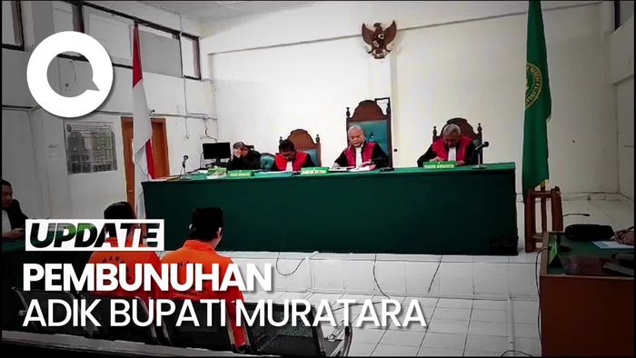 Dua Pembunuh Adik Bupati Muratara Dituntut Hukuman Mati