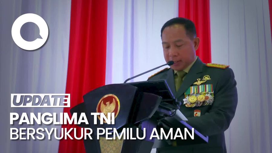 Panglima TNI Bersyukur Pemilu Aman: Namun Tugas Mengawal Belum Selesai