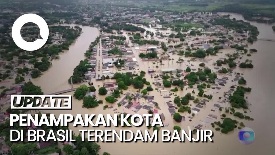Kota Brasileia di Brasil Lumpuh Akibat Banjir, Ribuan Warga Mengungsi