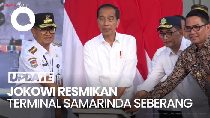 Jokowi Resmikan Terminal Samarinda Seberang: Dulu Kumuh, Sekarang Rapi