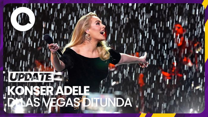 Adele Tunda Konser di Las Vegas Lantaran Sakit