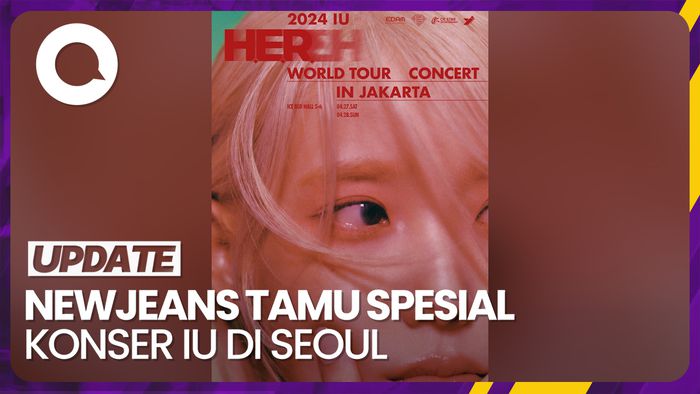 IU Gaet NewJeans Sebagai Tamu Spesial Konser H.E.R di Seoul