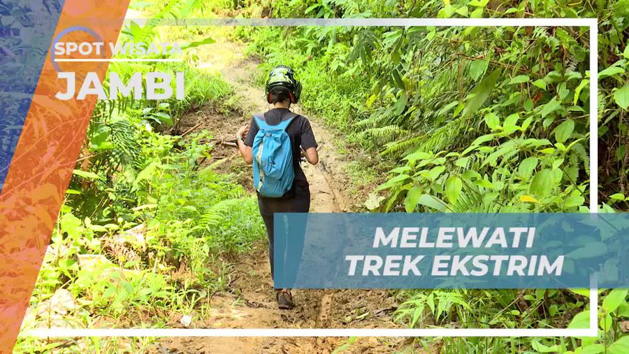 Melewati Lintasan Ekstrim Menuju Goa Sengering Jambi