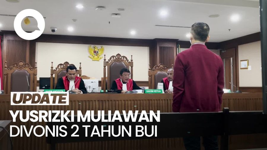 Terdakwa Korupsi BTS Kominfo Yusrizki Muliawan Divonis 2 Tahun Penjara