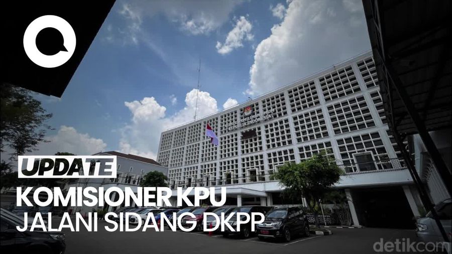 Komisioner KPU Diperiksa DKPP soal Dugaan Kebocoran Data DPT