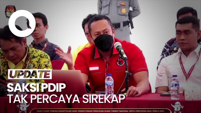 Saksi PDIP Tak Percaya Akuntabilitas Sirekap