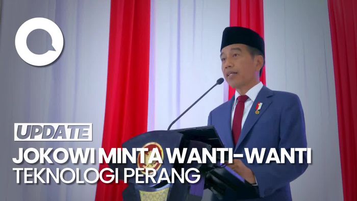 Jokowi Minta Wanti-wanti Drone Perang, Ungkit Kematian Perwira Revolusi Iran