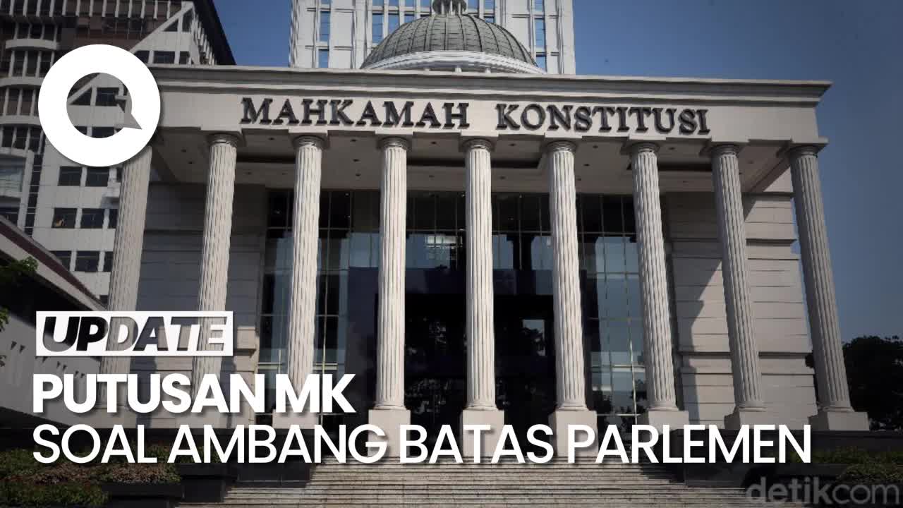 Putusan MK: Ambang Batas Parlemen 4% Harus Diubah Sebelum Pemilu 2029