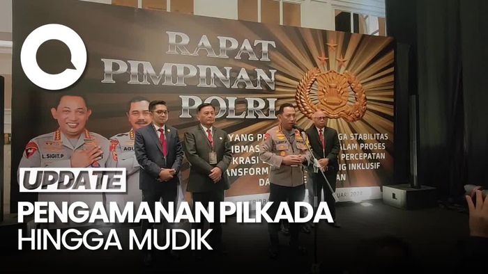 Kapolri Beri Arahan soal Pengamanan Mudik hingga Pilkada Serentak