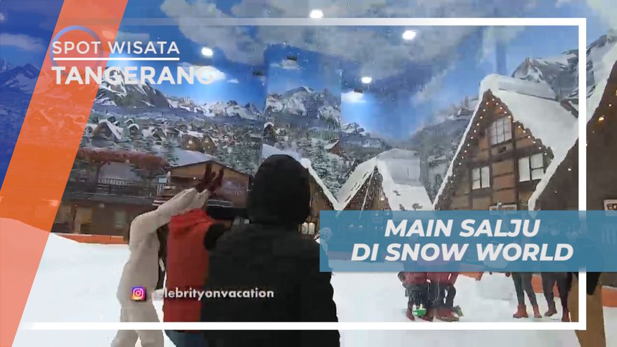 Liburan Seru, Menikmati Sensasi Dingin Salju di Trans Snow World, Tangerang