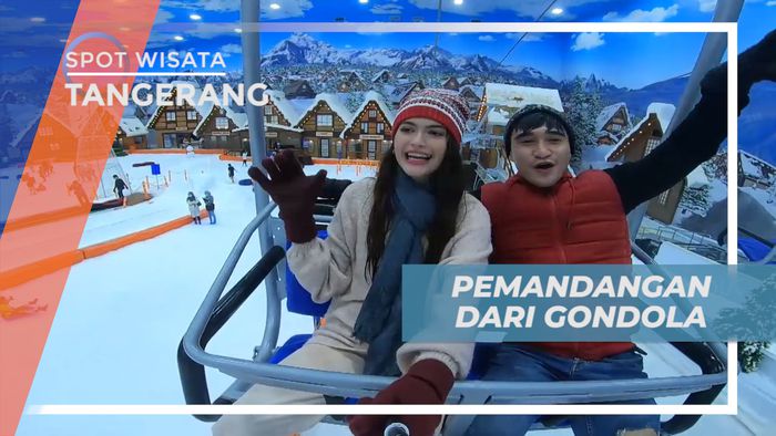 Naik Gondola, Menikmati Pemandangan Ala Pegunungan Fuji, Tangerang