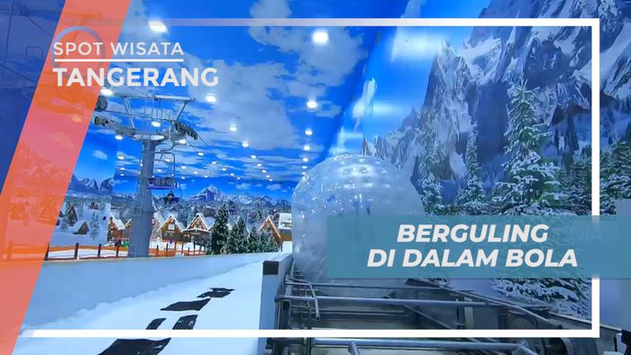 Sensasi Terguling-guling di Dalam Bola Raksasa yang Memacu Adrenalin, Tangerang