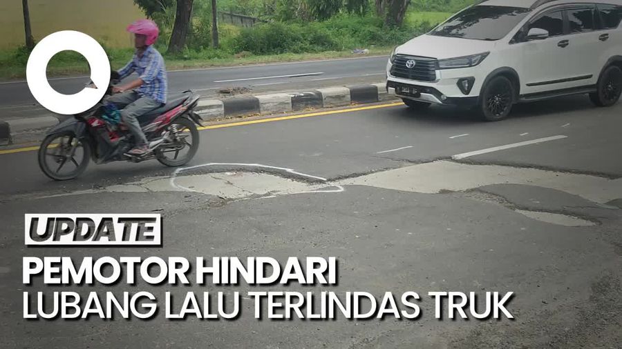 Karyawan SPBU Tewas Terlindas Truk Kontainer di Pantura Demak