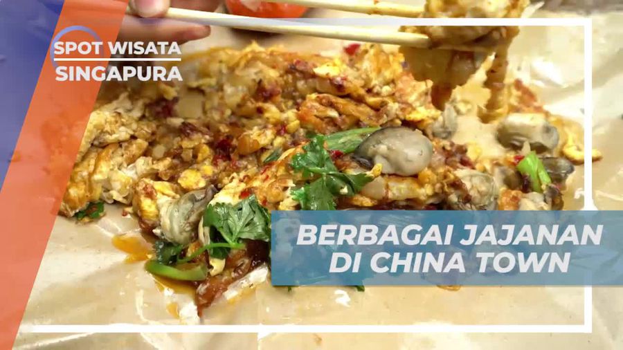 Melihat Aneka Jajanan Lezat di Sepanjang Jalanan China Town Singapura