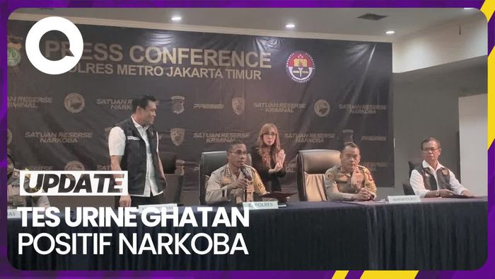 Ghatan Saleh Positif Narkoba: Jenis Ganja dan Benzodiazepines