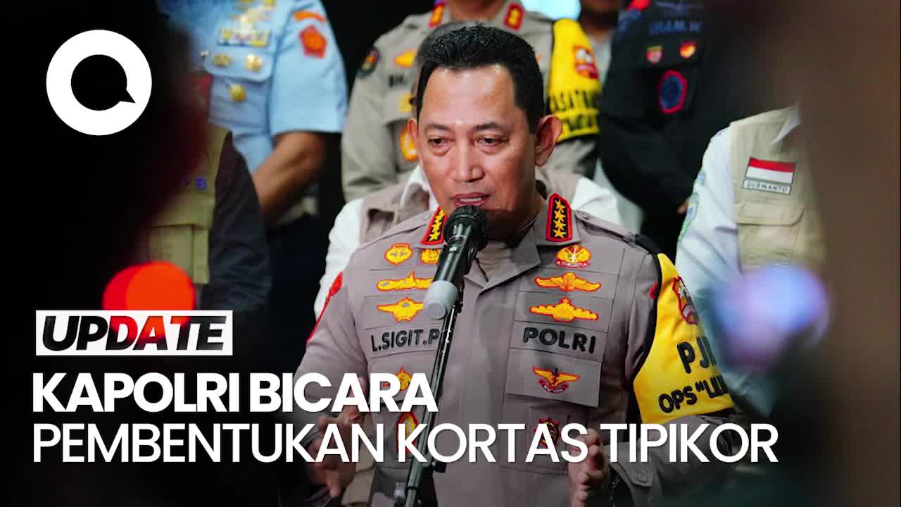 Kapolri Sebut Pembentukan Kortas Tipikor Sudah Diusulkan Ke Presiden