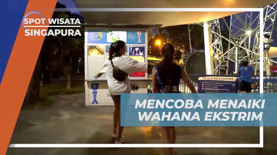 GX-5 Swing, Wahana Menantang Untuk Uji Nyali di Singapura