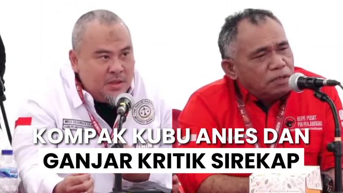 Kompak Kubu Anies & Ganjar Kritik Sirekap di Rapat Pleno Rekapitulasi KPU