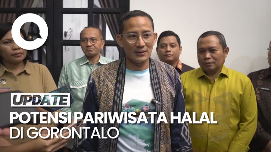 Sandiaga Uno Sorot Potensi Gorontalo untuk Jadi Destinasi Pariwisata Halal