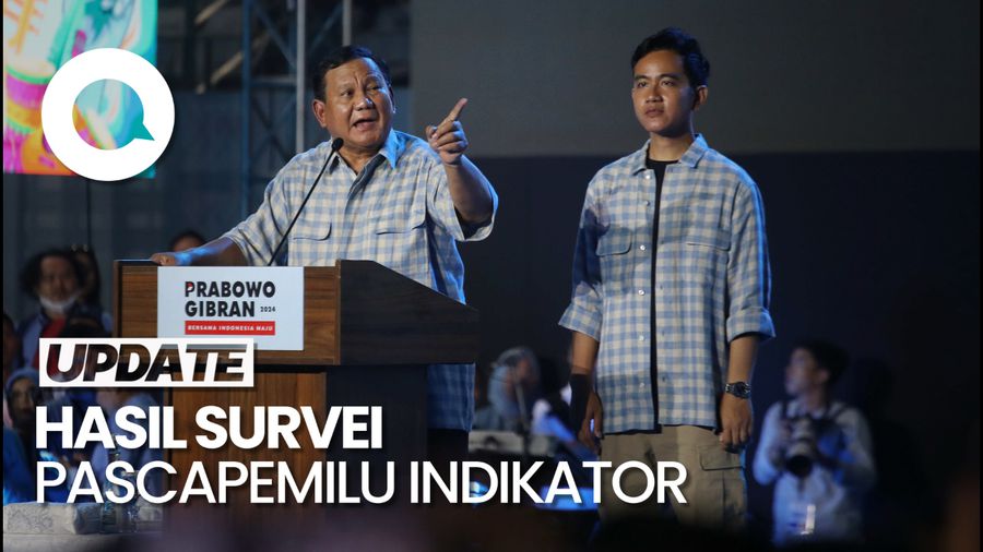 Survei Indikator: Prabowo Dapat Mayoritas Suara Perempuan dan Non Muslim 
