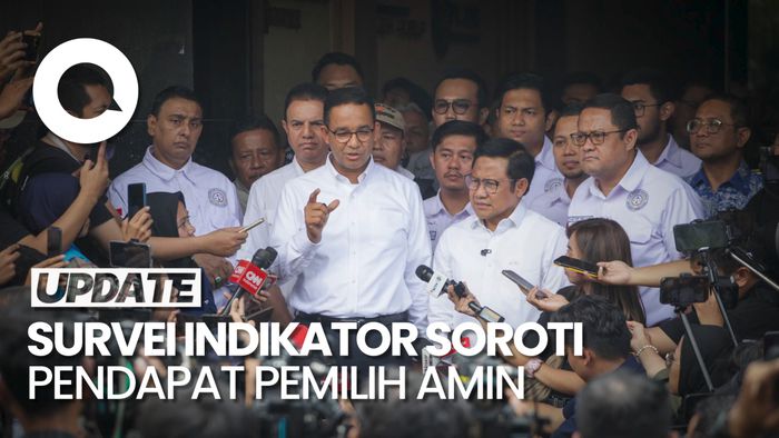 Survei Indikator Ungkap 48,5% Pemilih AMIN Nilai Pemilu 2024 Kurang Jurdil