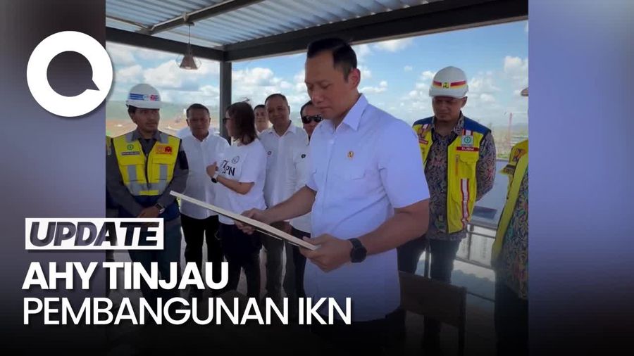 Kala AHY Takjub dengan Pembangunan IKN: Mahakarya yang Kita Nantikan