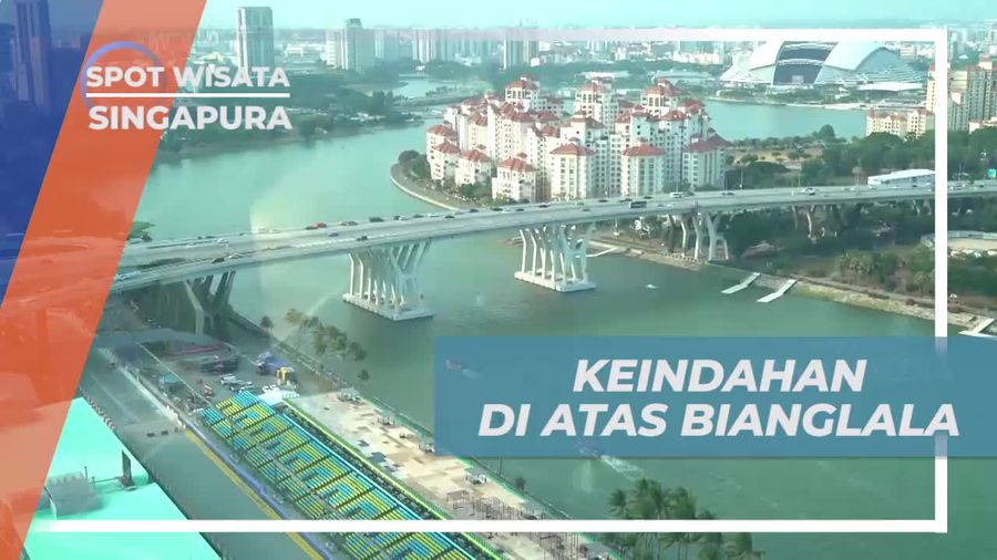 Menikmati Suguhan Indah Panorama Kota Dari Singapura Flyer 