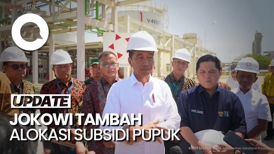 Jokowi Bakal Tingkatkan Subsidi Pupuk Jadi 9,5 Juta Ton Tahun Ini