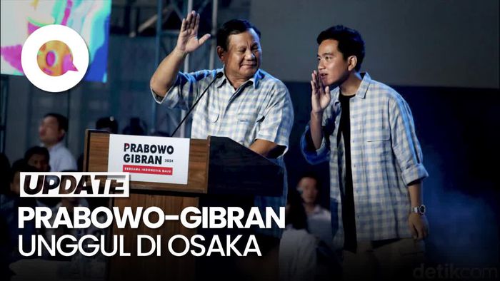 Rekapitulasi Nasional: Prabowo-Gibran Unggul di Osaka Jepang