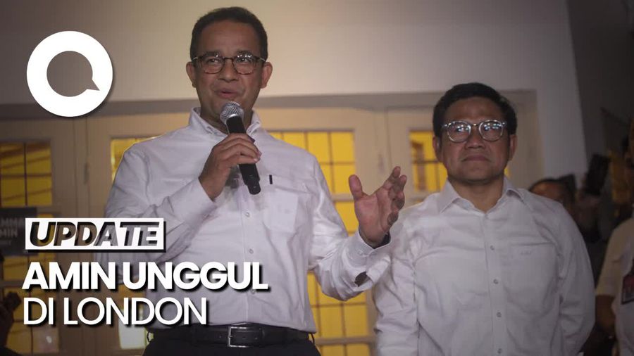 Rekapitulasi Nasional Pemilu 2024: Anies-Cak Imin Unggul di London