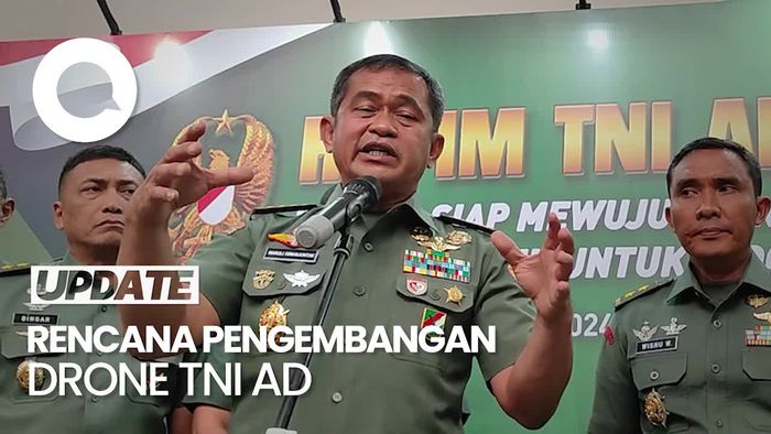 KSAD Paparkan Rencana Pengembangan Drone TNI AD