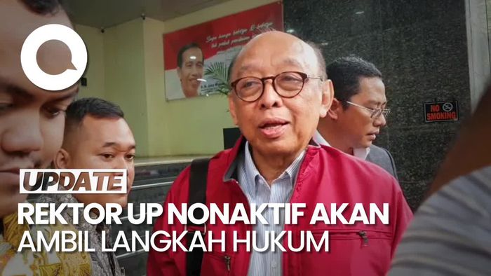 Rektor UP Nonaktif Akan Ambil Langkah Hukum Terkait Dugaan Pelecehan