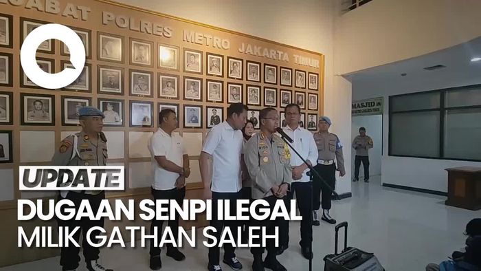 Polres Jaktim Selidiki Kepemilikan Senpi Milik Gathan Saleh