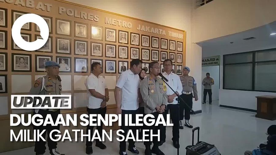 Polres Jaktim Selidiki Kepemilikan Senpi Milik Gathan Saleh