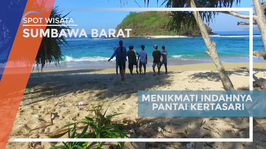 Menikmati Lukisan Alam Indah Pantau Kertasari Sumbawa Barat