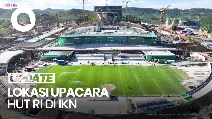 Ini Lapangan yang Akan Dijadikan Lokasi Upacara HUT RI di IKN
