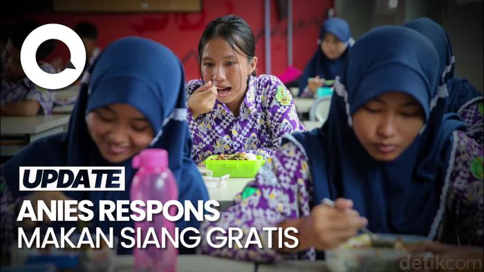 Program Makan Siang Gratis Sudah Disimulasikan, Begini Respons Anies