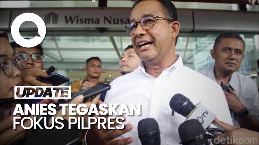 Anies Bicara Peluang Maju Pilgub DKI: Tak Usah Tengok Kanan-Kiri