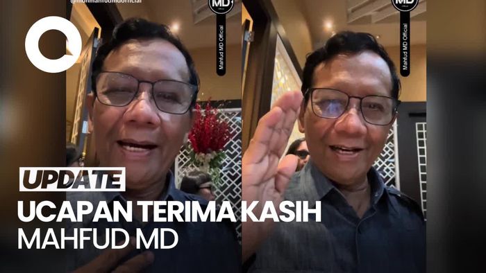 Kala Mahfud Md Sebut Dirinya Mantan Cawapres