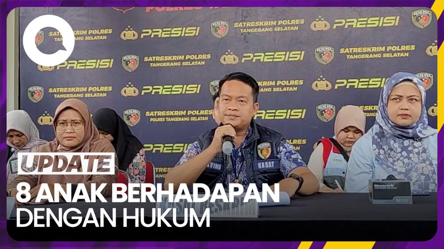 8 ABH di Kasus Bullying Tangsel Dijerat Pasal Kekerasan-Pelecehan