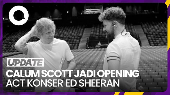 Calum Scott Bakal Jadi Opening Act Konser Ed Sheeran di JIS