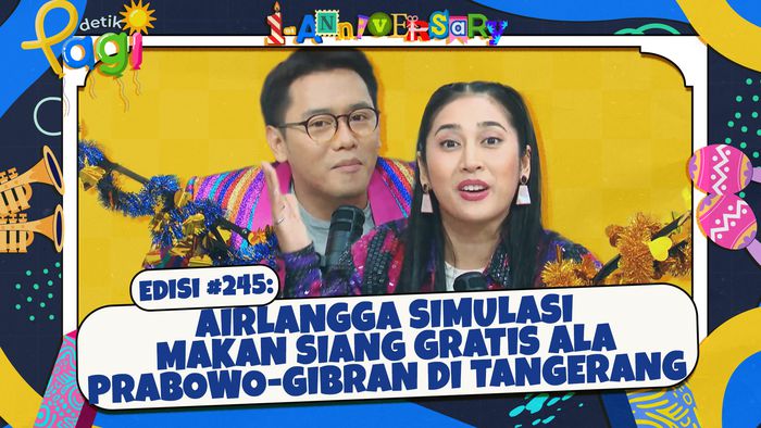 Edisi #245: Airlangga Simulasi Makan Siang Gratis ala Prabowo-Gibran di Tangerang